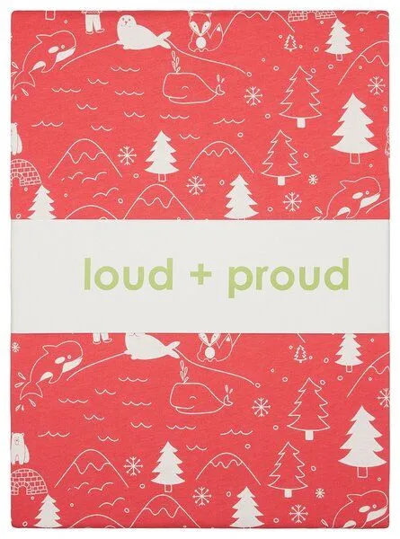 loud + proud loud + proud Kinder Jersey Bettwäsche-Set 100 x 135cm, GOTS-zertifiziert, Melon(orange), – Produktbild 4 von 4