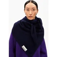 ARMEDANGELS ARMEDANGELS BRYANAA TRIANGLE SCARF Unisex Schal aus Woll Mix, Tinted navy, – Produktbild 2 von 5