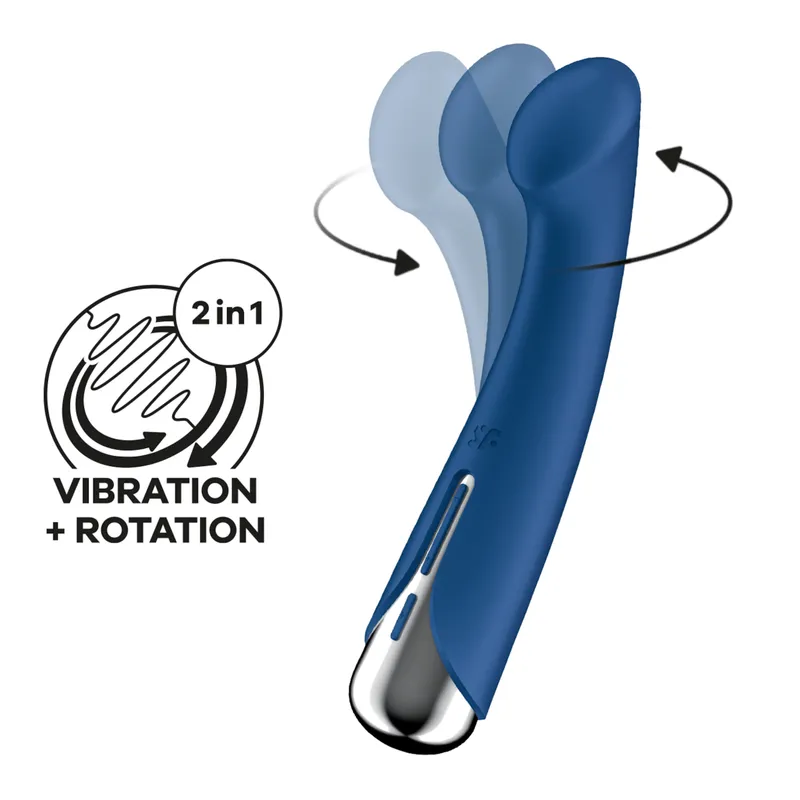 Satisfyer Satisfyer Spinning G-Spot 1, 16,5 cm, Blau, – Produktbild 1 von 1