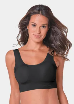 Sloggi Glattes Bustier mit eingearbeiteten Schalen - schwarz - Gr. XS von Goldner Fashion – Produktbild 1 von 1
