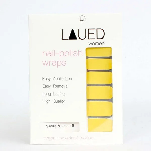 Vargu Vargu LAUED vegane Nagelfolien solid statement, Vanilla moon, – Produktbild 3 von 4