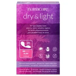 Natracare Natracare Dry & Light Slipeinlagen für Blasenschwäche – Produktbild 2 von 3