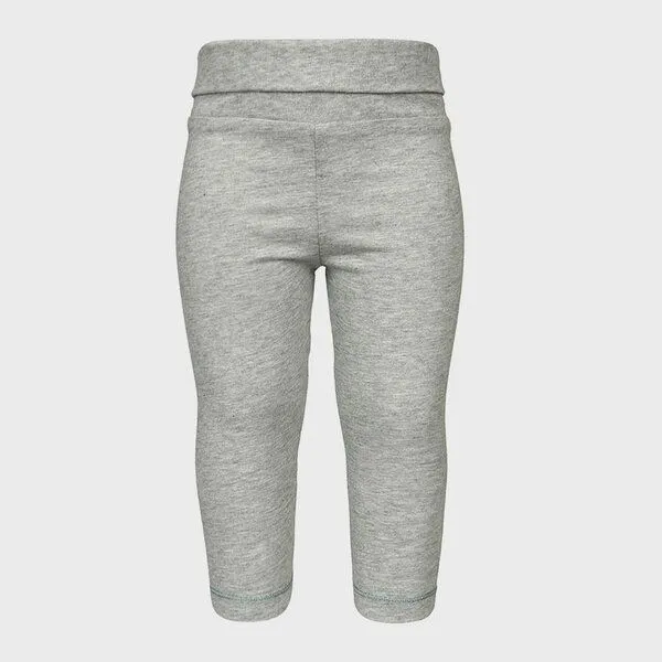 OrganicEra Baby-Leggings 'OrganicEra' aus Bio-Baumwolle, Grey melange (grau), – Produktbild 1 von 3