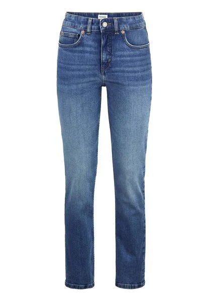 hessnatur hessnatur Jeans LEA Slim aus Bio-Denim, Dark blue, – Produktbild 4 von 5