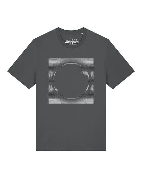 watapparel watapparel T-Shirt Unisex Sonnenfinsternis, Anthracite, – Produktbild 1 von 2