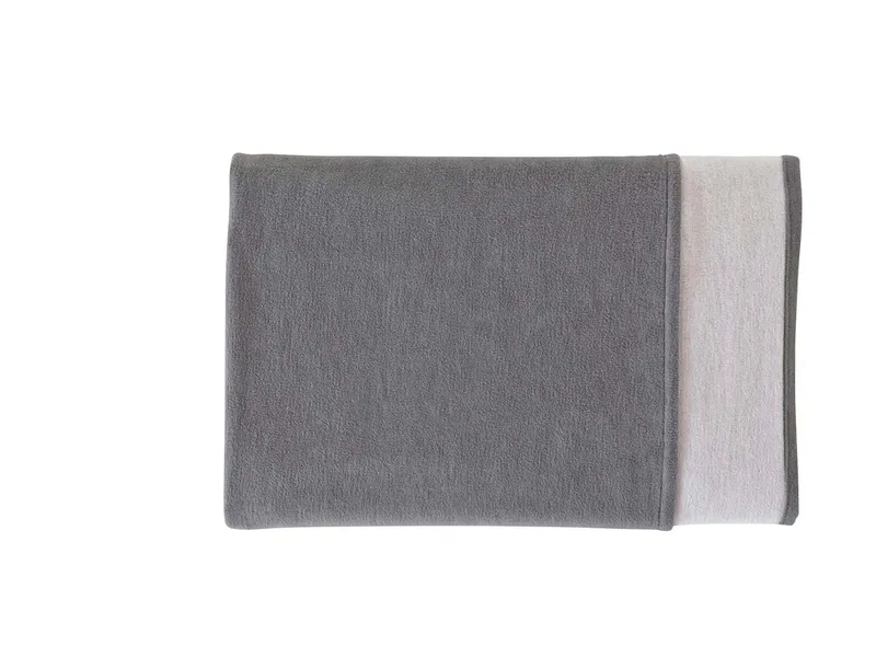 IBENA IBENA Wohndecke 'Cotton Pur' grau 140 x 200 cm – Produktbild 1 von 1