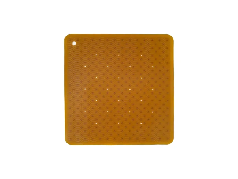 HEVEA HEVEA Duschmatte Wave natural 52,5 x 52,5 cm, Naturkautschuk – Produktbild 3 von 3