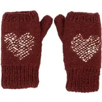 El Puente El Puente Kinder-Handschuhe "Herz", Größe S | Fair Trade & Handmade aus Nepal – Produktbild 1 von 1