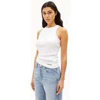 ARMEDANGELS ARMEDANGELS KANITAA Damen Ripp-Top aus Bio-Baumwoll Mix, White, – Produktbild 2 von 5