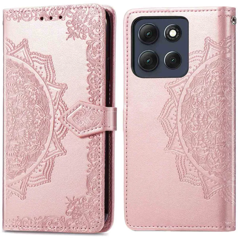 imoshion imoshion Mandala Klapphülle für das Motorola Moto G86 Power, Rosegold, – Produktbild 1 von 1
