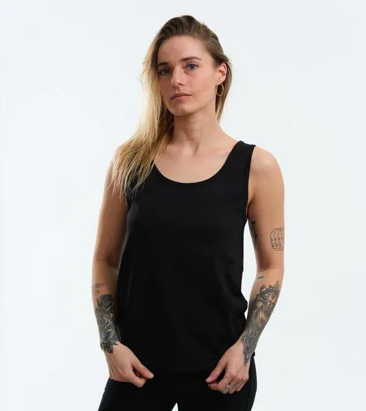 Gary Mash GARY MASH Tanktop Rose aus Biobaumwolle, Schwarz, – Produktbild 4 von 4