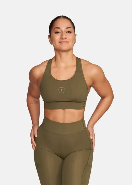 Golds Gym Golds Gym Sport-BH „Nadia“, Dark olive, – Produktbild 1 von 4