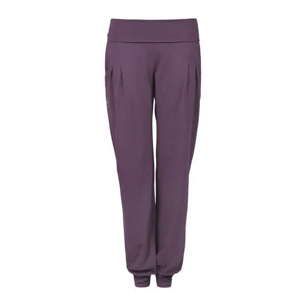 Jaya Jaya JOELLE - Damen - Hose für Yoga und Freizeit aus Biobaumwolle, Plum/lila, – Produktbild 3 von 3