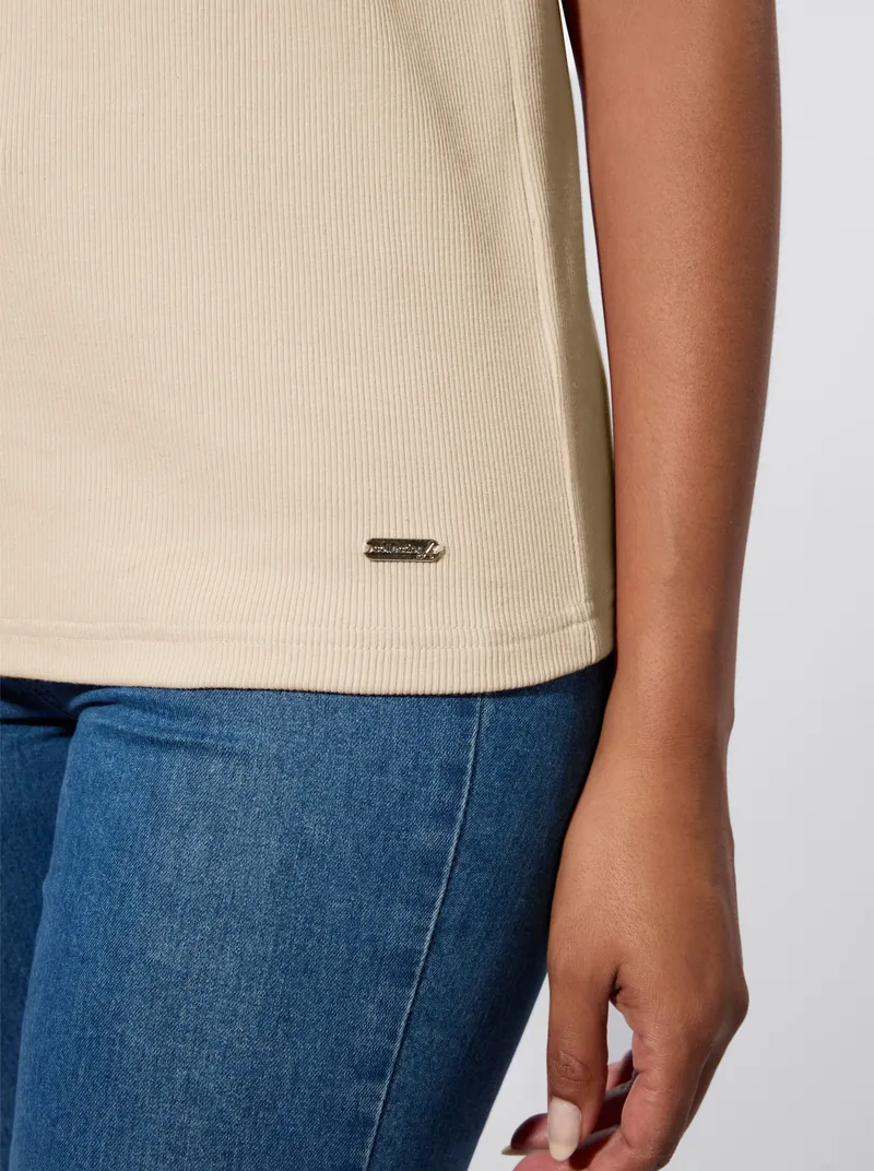Witt Stehkragenshirt elfenbein, Elfenbein, – Produktbild 2 von 2