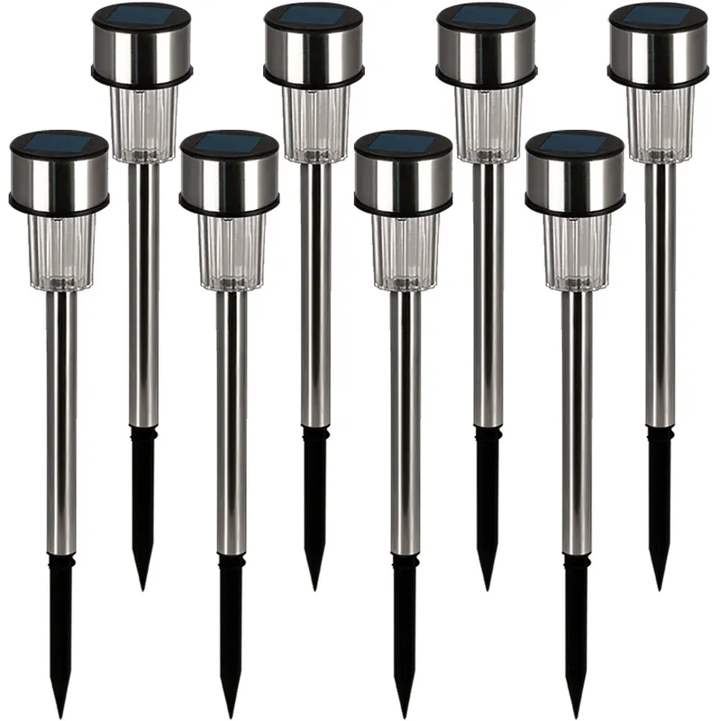 Casaria® Casaria Deuba Solarleuchte LED Gartenleuchte 31cm 8 tlg weiß – Produktbild 1 von 1