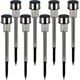 Casaria® Casaria Deuba Solarleuchte LED Gartenleuchte 31cm 8 tlg weiß – Produktbild 1 von 1
