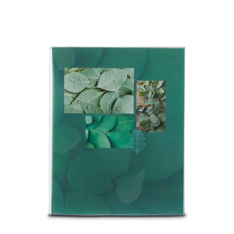 Hama Hama Softcover-Album "Singo II", für 80 Fotos im Format 10x15 cm, Leaves – Produktbild 2 von 4