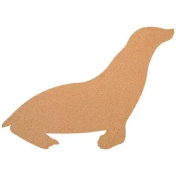 Kork-Deko Kork-Deko Seelöwe / Robbe als Pinnwand aus Kork XXL ca. 80x50 cm – Produktbild 1 von 1