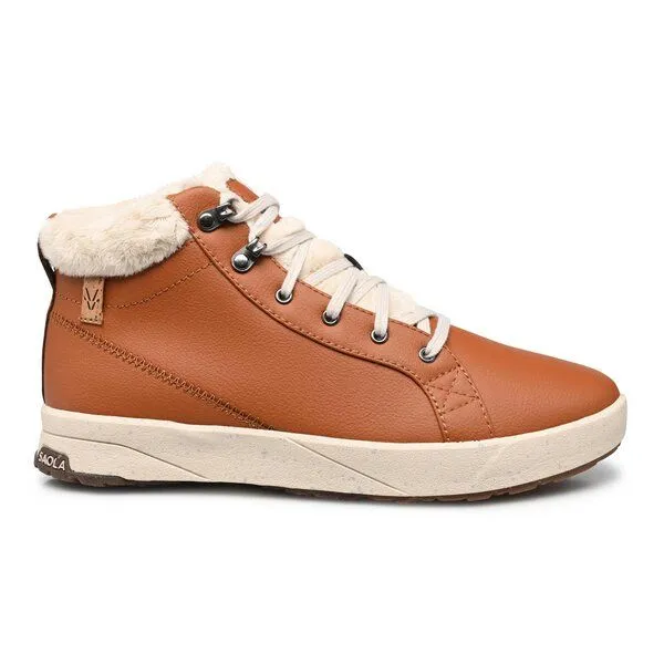 SAOLA SAOLA Vegane Winterschuhe - gefüttert und wasserabweisend - Bergen Warm Women, Caramel, – Produktbild 1 von 3
