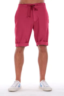 RAVENS VIEW IBIZA RAVENS VIEW IBIZA Herren vegan Shorts Granatrosa – Produktbild 1 von 1