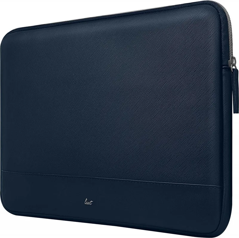 LAUT LAUT Prestige Sleeve für MacBook Pro 15" / MacBook Pro 16" Blau 15" Notebook 16" Notebook Lederimitat – Produktbild 1 von 4