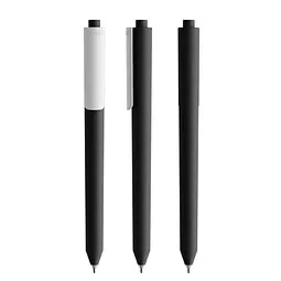 prodir Pigra P03 Soft Touch Push Kugelschreiber, Black-White – Produktbild 1 von 1