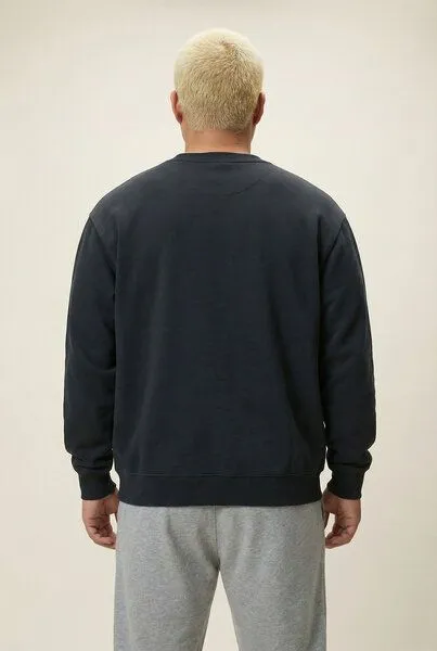 THE FACE OF ELEMENTS The Face of Elements Element - Regular Fit Sweatshirt aus 100% Bio-Baumwolle, Black (schwarz), – Produktbild 4 von 4