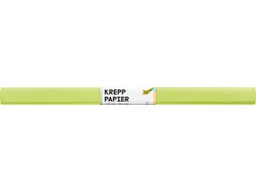 folia folia Krepppapier-Rollen, 50 cm x 2 m, 10 Rollen, weißgrün – Produktbild 1 von 1