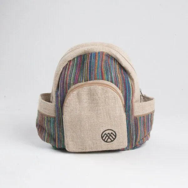 Himal Hemp Rucksack RAMRI aus Hanf von Himal Hemp (Medium), Bunt, – Produktbild 1 von 4
