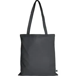 TEXXILLA Fairtrade Baumwolltasche mit langen Henkeln, anthrazit – Produktbild 1 von 1