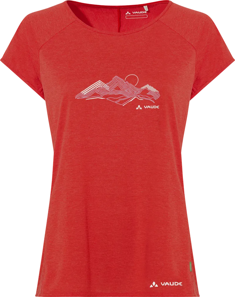 Vaude Vaude Tekoa II Damen Funktionsshirt rot 42 - Damenshirts, -blusen & -pullover, Rot, – Produktbild 1 von 2