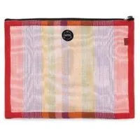 Smateria Smateria Limited Edition – Transparente Innentasche, Rot gestreift (mehrfarbig), – Produktbild 1 von 1