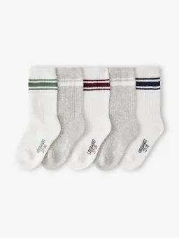 Vertbaudet 5er-Pack Socken Jungen Sport – Produktbild 1 von 1