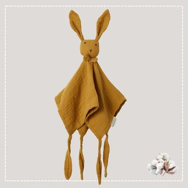 OrganicEra Kuscheltier 'OrganicEra' aus Bio-Baumwolle, Senf, – Produktbild 1 von 3