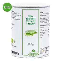 ALLPHARM Bio Erbsen Protein Pulver Allpharm – Produktbild 1 von 1