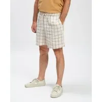 MATONA Matona Sommerliche kurze Hose aus Leinen für Männer / Linen Shorts, Blue net, – Produktbild 1 von 1