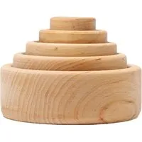 Grimms Grimms Schälchensatz aus Erlenholz, 5-teilig, geölt Durchmesser 3-10 cm, Natur, – Produktbild 1 von 1