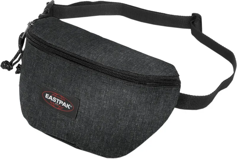 Eastpak Eastpak Bauchtasche SPRINGER, Unisex Gürteltasche, Minibag mit Reißverschluss und Logo-Aufnäher, Schwarz, – Produktbild 1 von 9