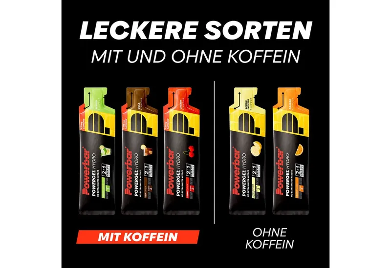 PowerBar PowerBar PowerGel Hydro Cola High Carb Energie Gel Natrium Koffein 24 x 67 ml Gel, Packung à 24 St., 1.608 ml – Produktbild 2 von 4