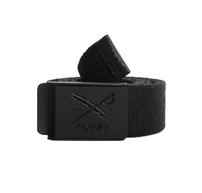 Iriedaily Iriedaily Ledergürtel Gürtel Iriedaily Flag Rubber, Schwarz, – Produktbild 1 von 1