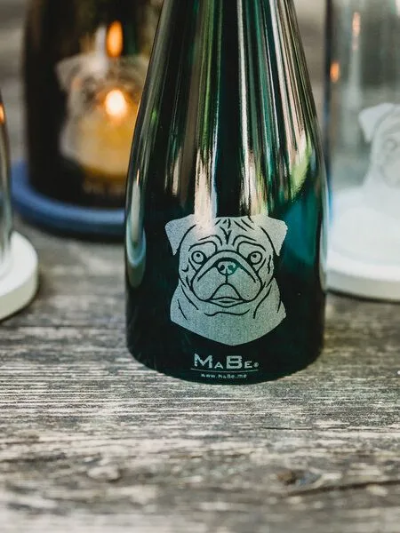 MaBe MaBe Der MOPS Upcycling aus der leeren Flasche, Petrol, – Produktbild 1 von 4