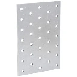 Alberts ALBERTS Lochplatte, sendzimirverzinkt, LxB 140x100 mm – Produktbild 1 von 1