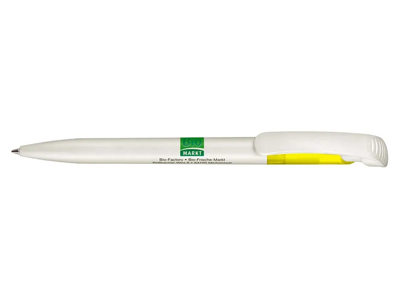 RITTER CARES RITTER CARES Druckkugelschreiber 'BioPen' zitronengelb – Produktbild 1 von 1