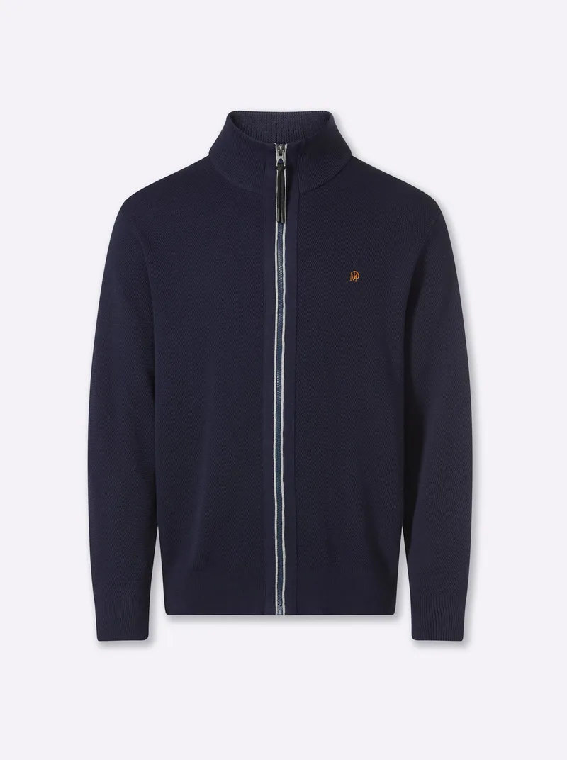 marco donati Shirtjacke marine-steingrau, Marine-steingrau, – Produktbild 1 von 3