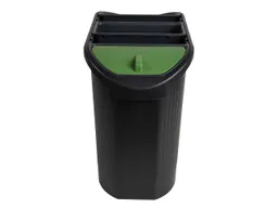 Exacompta Exacompta Papierkorb "Office" mit 3 Einsätzen, 26 l, schwarz – Produktbild 1 von 1