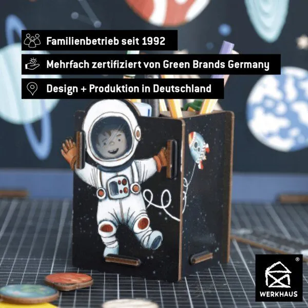 WERKHAUS WERKHAUS Stiftebox Astronaut – Produktbild 4 von 4
