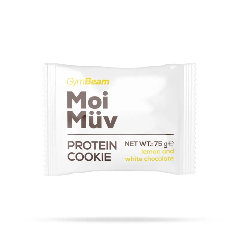 GymBeam Food GymBeam MoiMüv Protein Cookie 75 g lemon and white chocolate – Produktbild 1 von 1