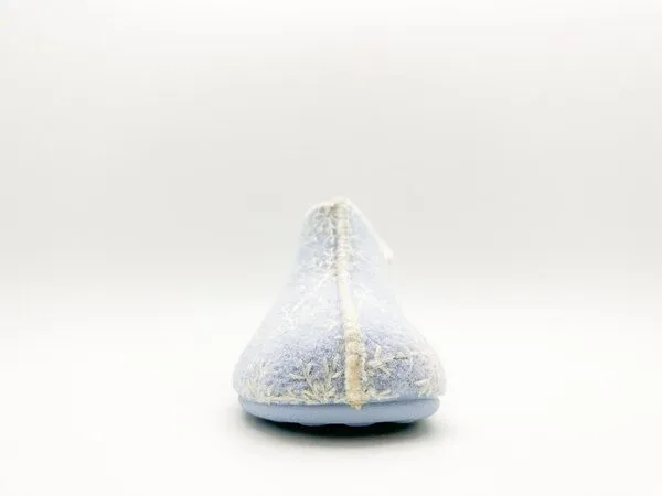 thies Veganer Kids Snow Slipper Boot "thies ® PET" aus recycelten Flaschen, Sky blue (hell blau), – Produktbild 3 von 4