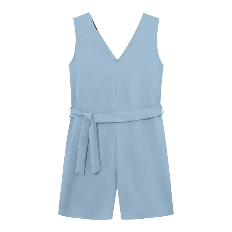 WiDDA WiDDA Damen vegan Playsuit Enibo Light Blue, Hellblau, – Produktbild 1 von 2