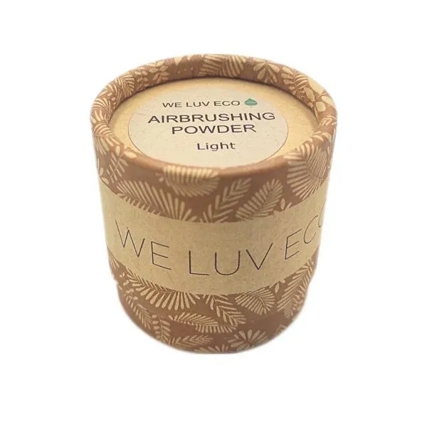 WE LUV ECO WE LUV ECO AIRBRUSHING POWDER | nachhaltig | plastikfrei | vegan, Vanilla, – Produktbild 1 von 4